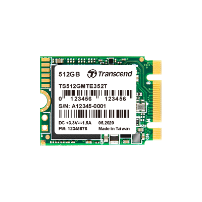 Transcend/創見 PCIe M.2 SSDs MTE352T