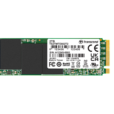 Transcend/創見 PCIe M.2 SSDs MTE662T2