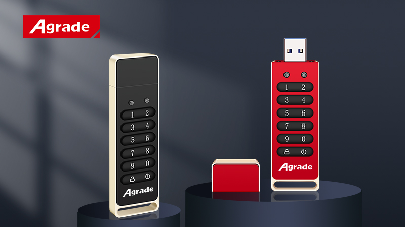 Agrade睿達存儲推出數字按鍵加密U盤